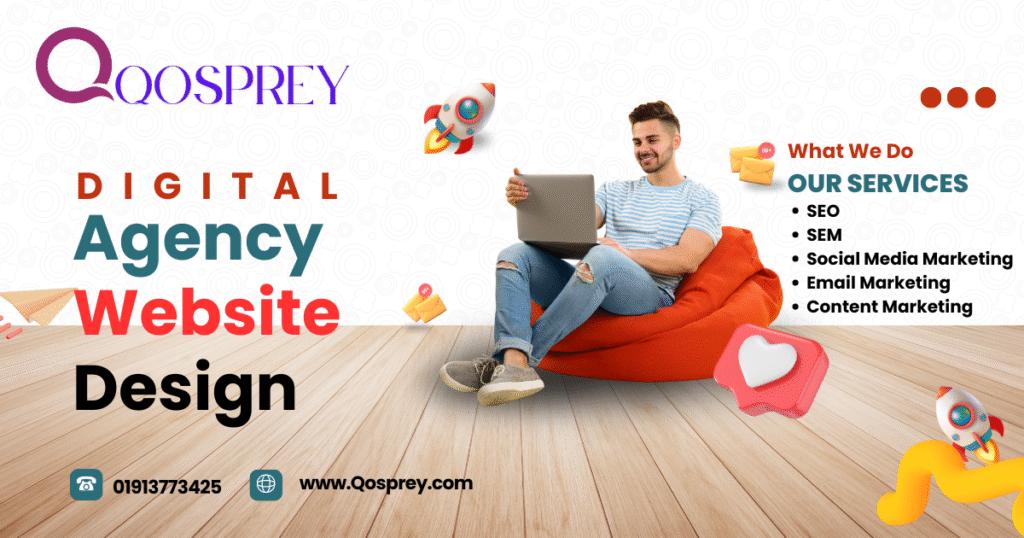 Digital Agency Website Design