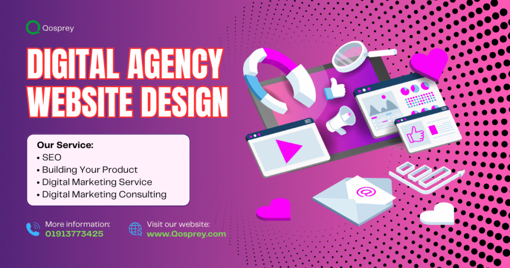 Digital Agency Website Design